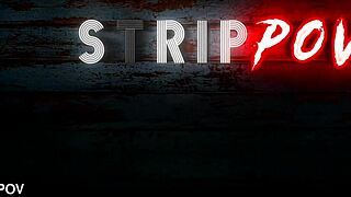 heart pounds watching this curvy venezuelan strip grind and shake on huge cock