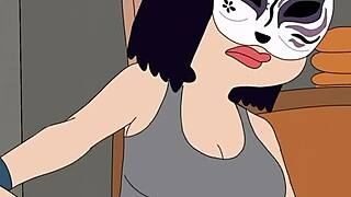 Japanese bitch rides cowgirl anal assfucking in leaked hardcore sex tape