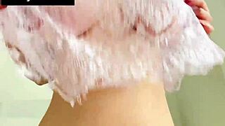 Hot bride fucked hard by stepson on wedding day first time