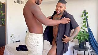 marlon costa barebacks crossdressing dude's ass n pussy with bbc
