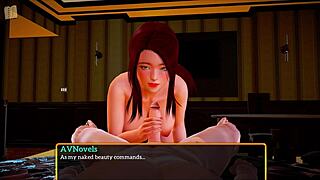 she rides me cowgirl style in this hot new family game with her fiery redhead curves