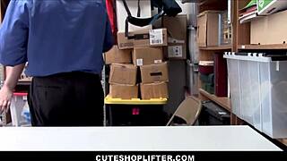 i nabbed cute redhead april reid shoplifting then fucked her senseless