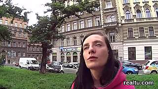 adorable czech sweetie tempted in shop strips rides cock pov hardcore