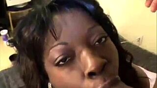 Lisa Rivera samples first cock suck on cam