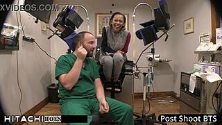 BACKSTAGE WITH DOCTOR-TAMPA AS FRESHMAN KALANI LUANA GETS MANDATORY HITACHI ORGASM PUSSY CLOSEUP