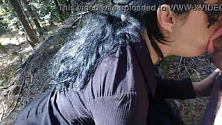 The chubby Indian milf slave keeps sucking cumshot after whipping