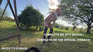 Sabrina Prezotte Takes Huge Cock Deep In Her Tight Trans Ass From Brazil's Naughtiest