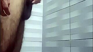 Tucacheritocacheron Jerks Huge Cock in Shower Waiting for Neighbor