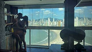 Millionaire invited me to his duplex wanna see me fuck that hot stud good?