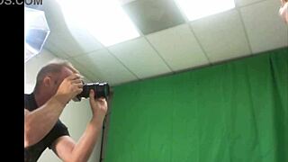 Savanna Brown Aroused Posing Nude for Horny Photographer Gaze