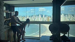 Millionaire invited me to his duplex wanna see me fuck that hot stud good?