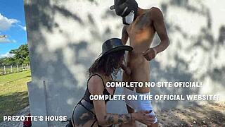 Sabrina Prezotte Takes Huge Cock Deep In Her Tight Trans Ass From Brazil's Naughtiest