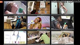 nurse donna leigh straps freshman down for intense hitachi vibrator orgasm backstage