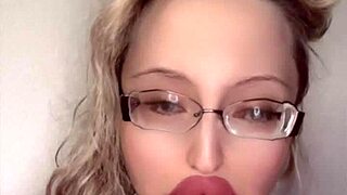 imagine slipping into lipstick and glasses for this russian crossdresser's full fetish storyline movie