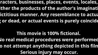 nurse donna leigh straps freshman down for intense hitachi vibrator orgasm backstage