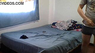 Invited Maid Masturbates Guest With Feet