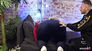 Curvy German BBW wife seduces boy for cheating fuck pics!