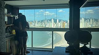 Millionaire invited me to his duplex wanna see me fuck that hot stud good?