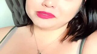 lily's curvy bbw influencer webcam sway tempts softly
