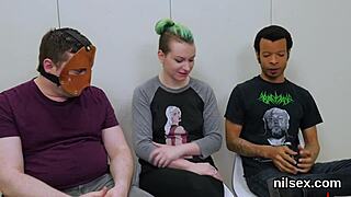 Cute Slut Faces Painful Anal Session in Asylum