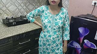 Indian Stepmom's Kitchen Lust Overwhelms Young Stepson