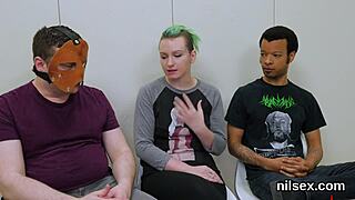 Cute Slut Faces Painful Anal Session in Asylum