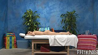 massage session with marital aids