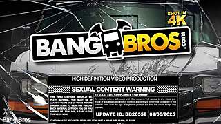 As busty server I deepthroat ride and creampie for cash