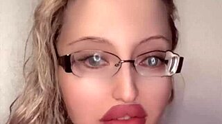 imagine slipping into lipstick and glasses for this russian crossdresser's full fetish storyline movie