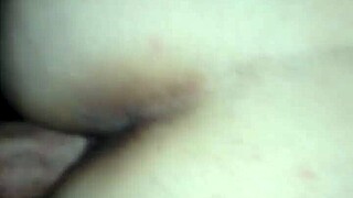 me pounding girlfriend's pussy doggystyle bent over hard and deep