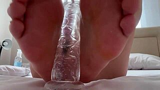 WHAT!? Stepsis Does Foot Masturbation In Hungarian While Barefoot!