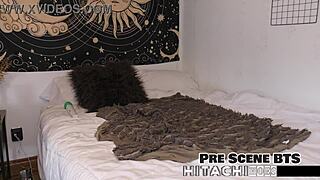 Nicole Luva's Petite Body Moans Hard From Vibrator Orgasm