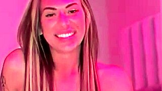Introducing London Carter Blonde Tattooed Cam Girl In Sexy Backstage Casting Interview