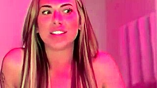 Introducing London Carter Blonde Tattooed Cam Girl In Sexy Backstage Casting Interview