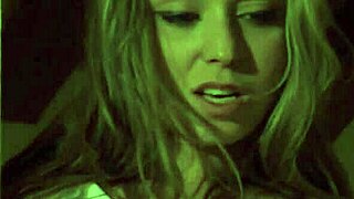 Brunette slut blows old man then fingers wet pussy watching him pound woman doggystyle