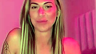 Introducing London Carter Blonde Tattooed Cam Girl In Sexy Backstage Casting Interview