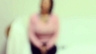 stephane m's juicy latina pussy fails casting but teases shaved closeup