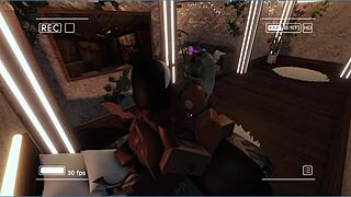 Candy and Friend Succubus Drain Viper Semen Dry