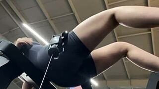 wanna see me blast my load right in this public gym or what?