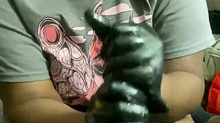 imagine her soft hands stroking your throbbing cock to explosion