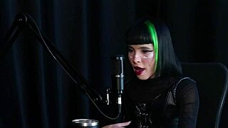 carol rhcp teases bia hot in preliminares podcast on sheer red lingerie