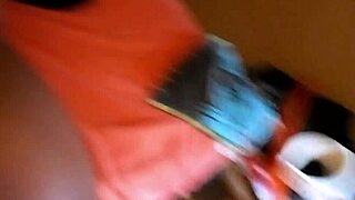 wet squirting ebony babe bent over doggystyle fucked hard pussy cum covered