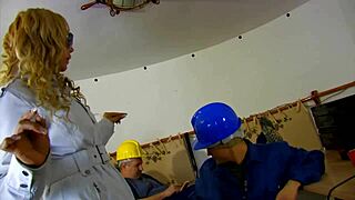 Ginger Hell Squirts Wild Double Penetration Blonde Tits