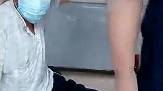 naughty chinese camgirl seduces two rural guys for stockings anal 3p then masturbates more