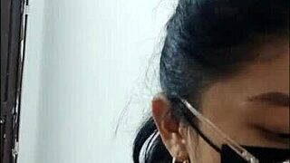 My hot stepmother catches her masturbating so excited what happens next!!