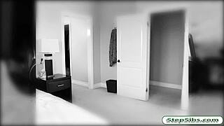 heart races as sexy teen chloe takes stepdad's huge cock