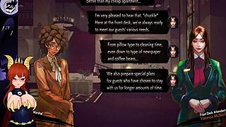 Barcelona Hotel Ebony Big Tits Redhead Welcomes Huge Cock Game