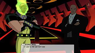 dc comics slut in big ass tits takes monster cock blowjobs rough maledom facial cumshot