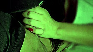 stepsister sneaks home for brother's thick cock blowjob and creampie ride