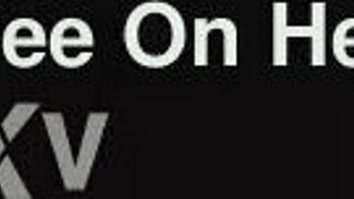 threesome gets wild with blowjobs, cum, and piss all over those tits